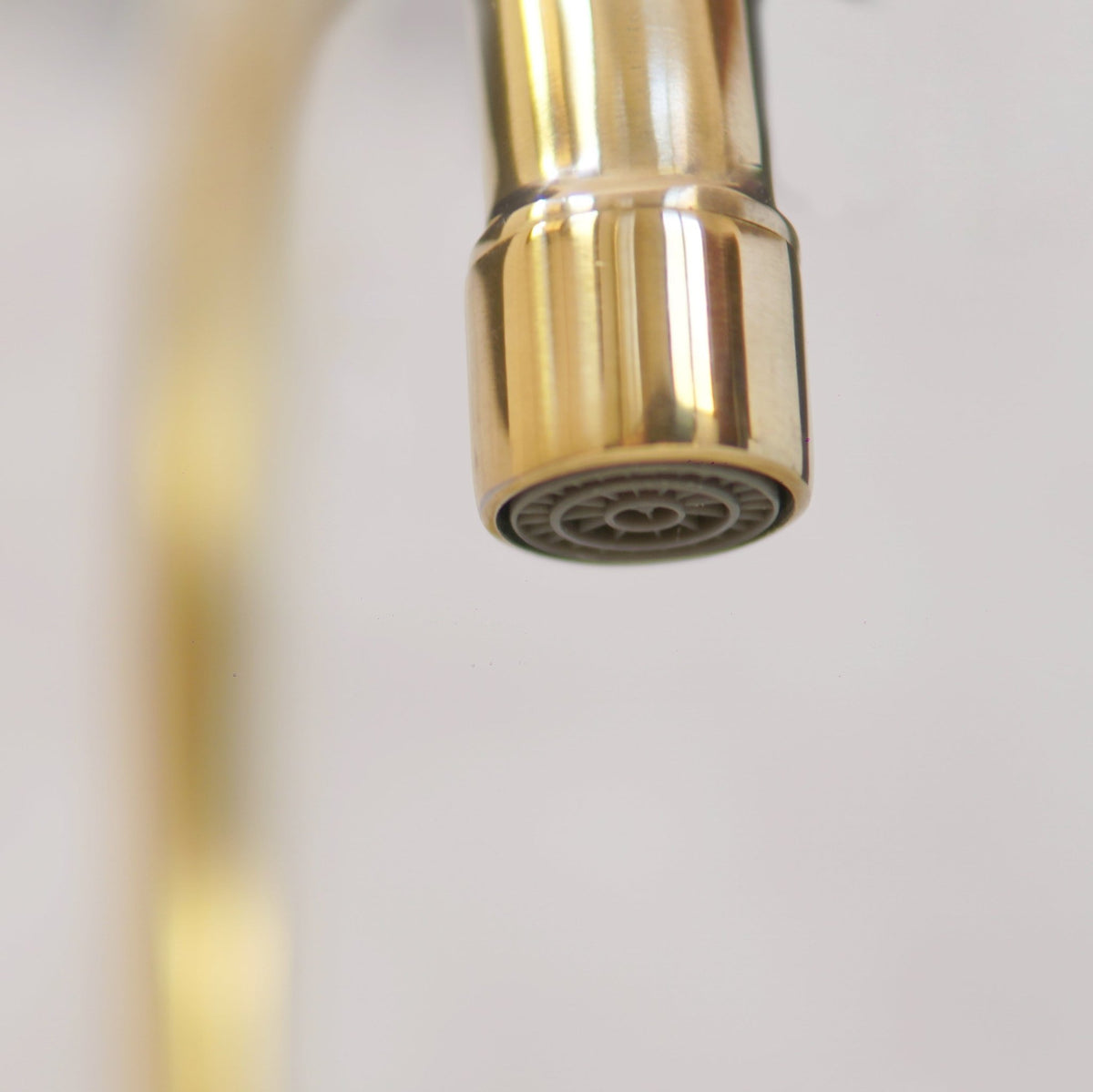 Brass Bridge Kitchen Faucet With Curved Legs - handcrafted luxury Kitchen Faucets for kitchen and bathroom interiors by Brooklyn Brass