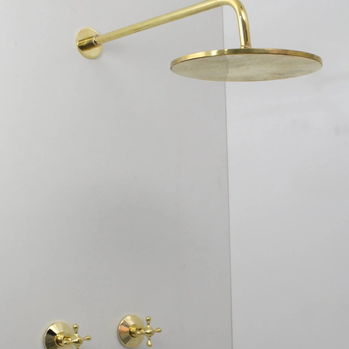 Brass Shower System - Brass Shower Set - handcrafted luxury Shower Systems for kitchen and bathroom interiors by Brooklyn Brass