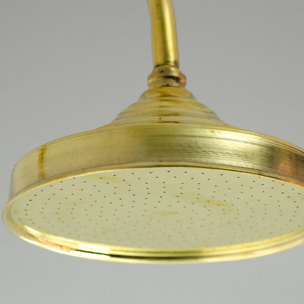 Built in Solid Brass Shower 2 outlet - Concealed Brass Shower Set with Tub filler - handcrafted luxury Shower Systems for kitchen and bathroom interiors by Brooklyn Brass