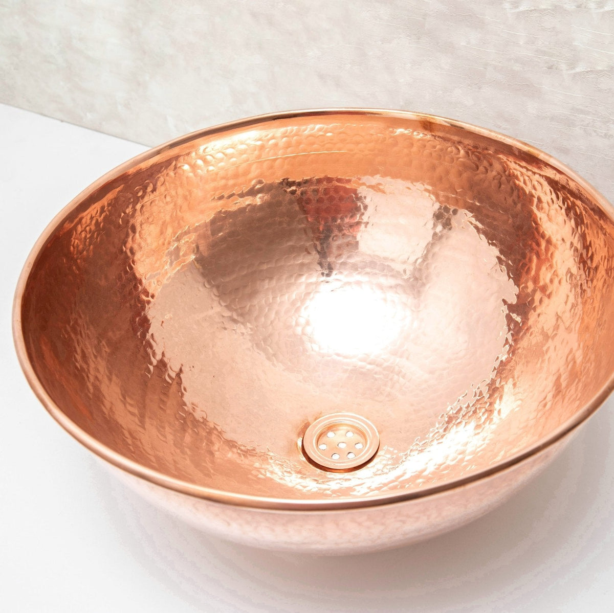 Copper Vanity Vessel Sink - handcrafted luxury Sinks for kitchen and bathroom interiors by Brooklyn Brass