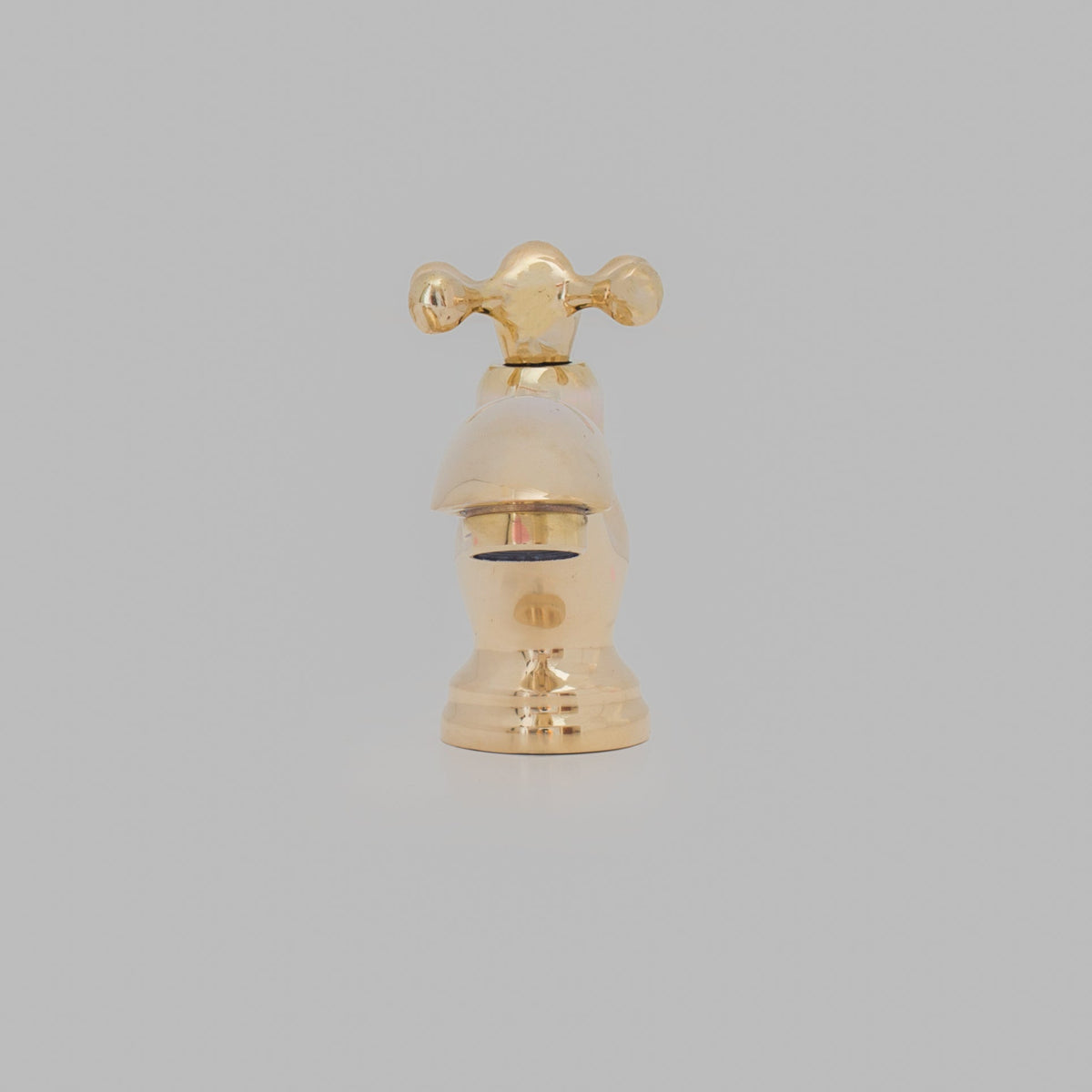 Single Hole Brass Bathroom Faucet - Brass Single Hole Bathroom Faucet - handcrafted luxury Bathroom Faucets for kitchen and bathroom interiors by Brooklyn Brass