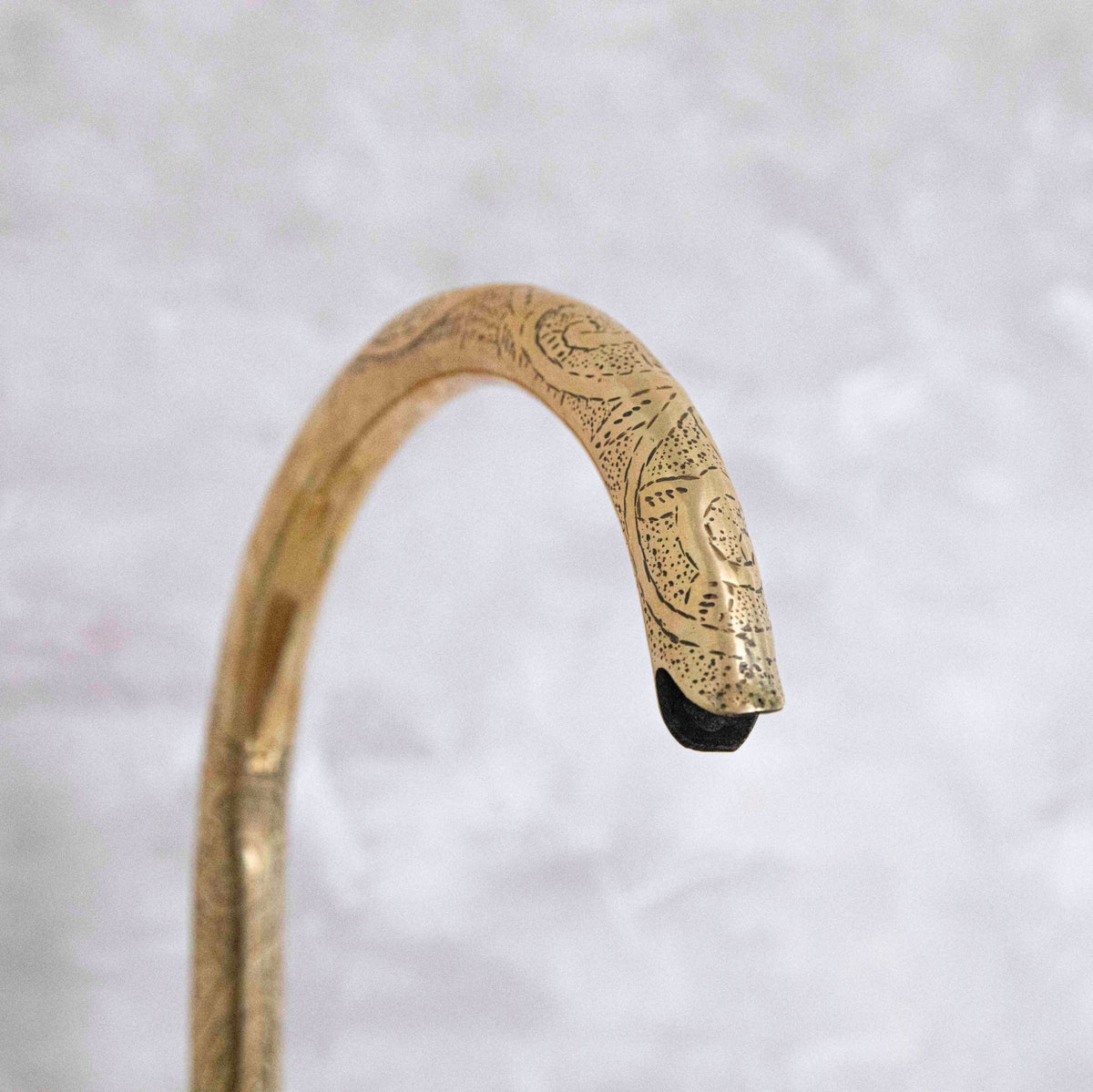 Solid Brass Gooseneck Faucet for Bathroom - handcrafted luxury Bathroom Faucets for kitchen and bathroom interiors by Brooklyn Brass