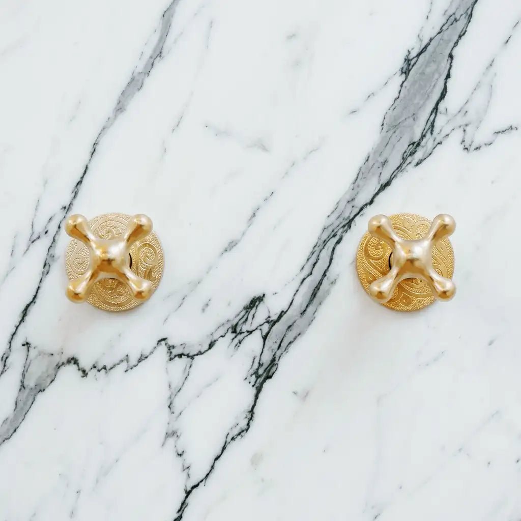 Unlacquered Solid Brass Shower System - handcrafted luxury Showers for kitchen and bathroom interiors by Brooklyn Brass
