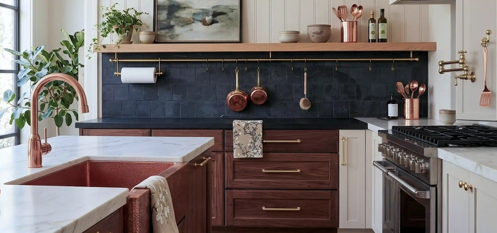 Brass vs stainless steel faucets — which material is better for your kitchen or bathroom? - Brooklyn Brass