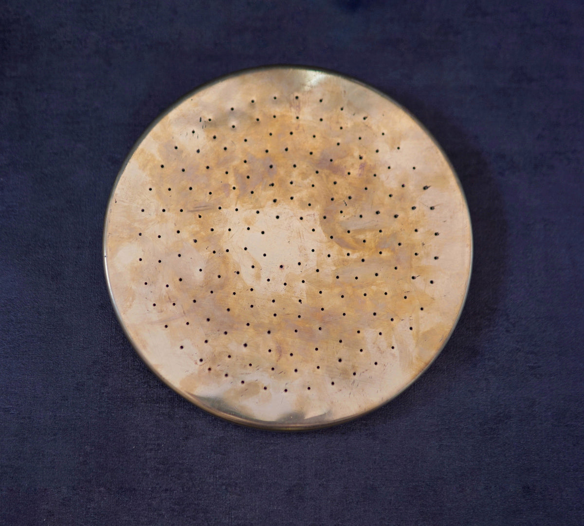 Unlacquered Solid Brass Rain Shower Head, Solid Brass Round Shower Head