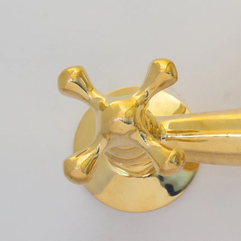 Brass Kitchen Faucet - Vintage Brass Kitchen Faucet - handcrafted luxury Kitchen Faucets for kitchen and bathroom interiors by Brooklyn Brass