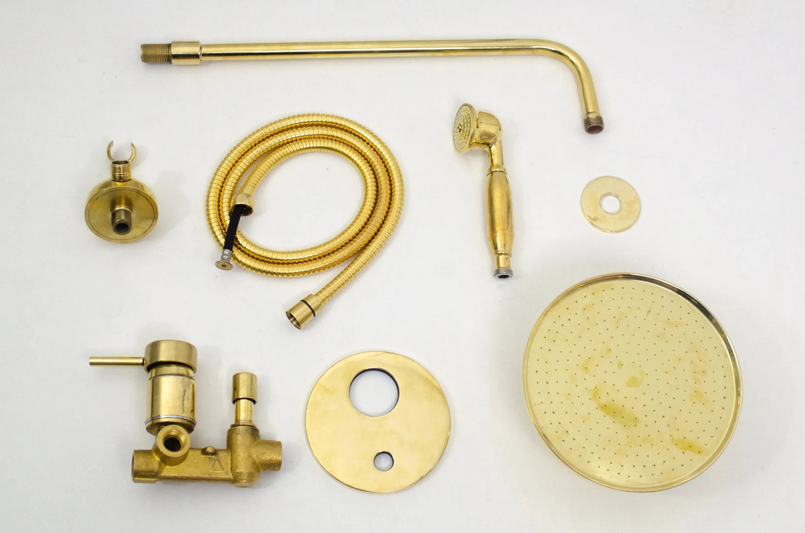 Brass Shower Fixtures - Brass Shower System - handcrafted luxury Shower Systems for kitchen and bathroom interiors by Brooklyn Brass