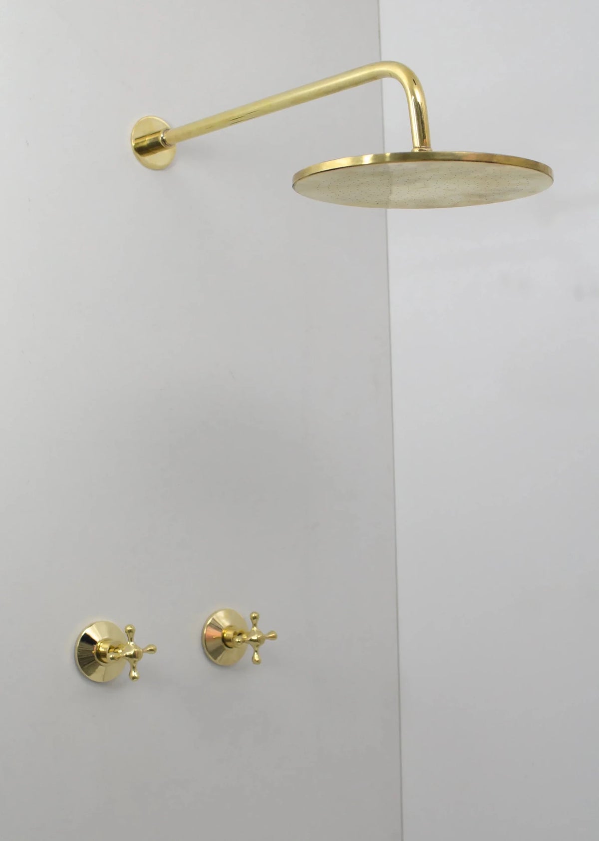 Brass Shower System - Brass Shower Set - handcrafted luxury Shower Systems for kitchen and bathroom interiors by Brooklyn Brass