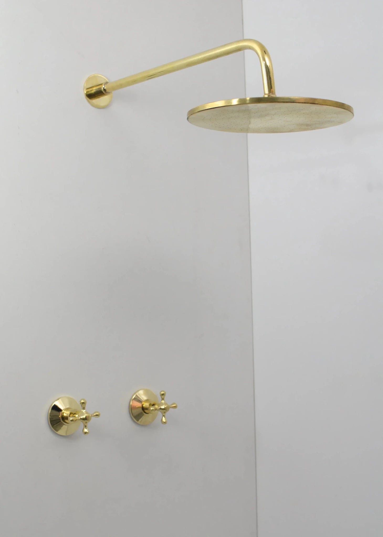 Brass Shower System - Brass Shower Set - handcrafted luxury Shower Systems for kitchen and bathroom interiors by Brooklyn Brass