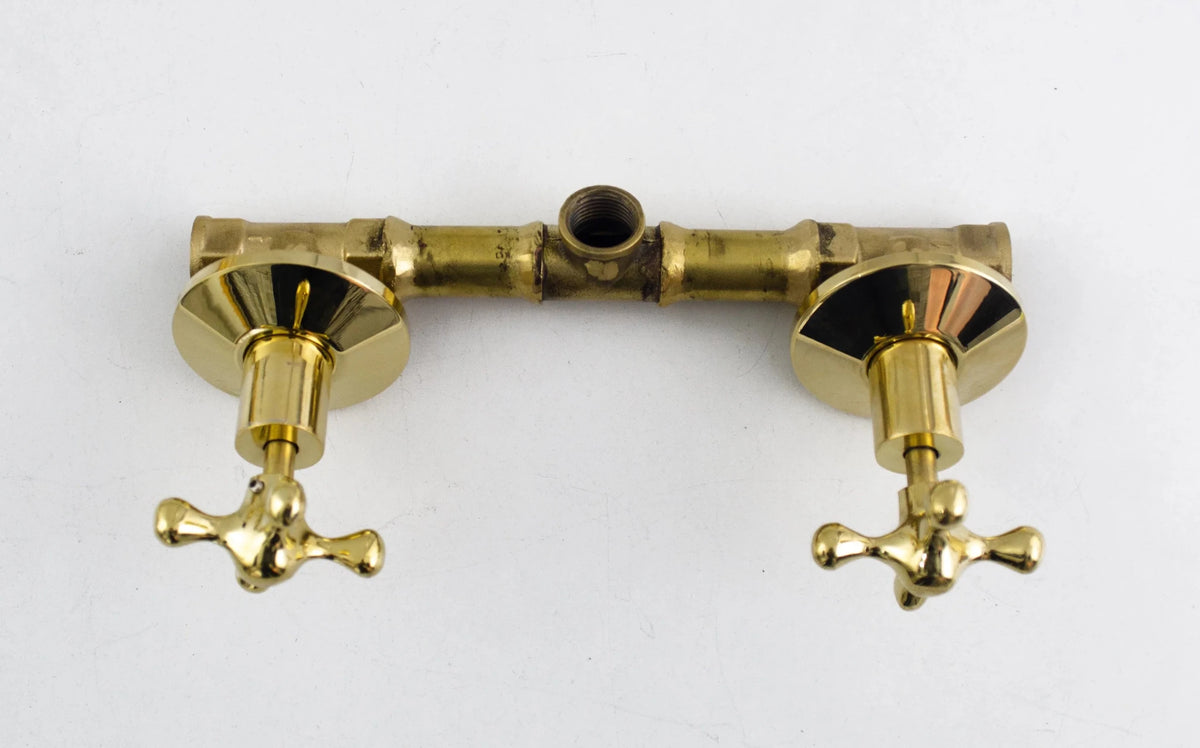 Brass Shower System - Brass Shower Set - handcrafted luxury Shower Systems for kitchen and bathroom interiors by Brooklyn Brass