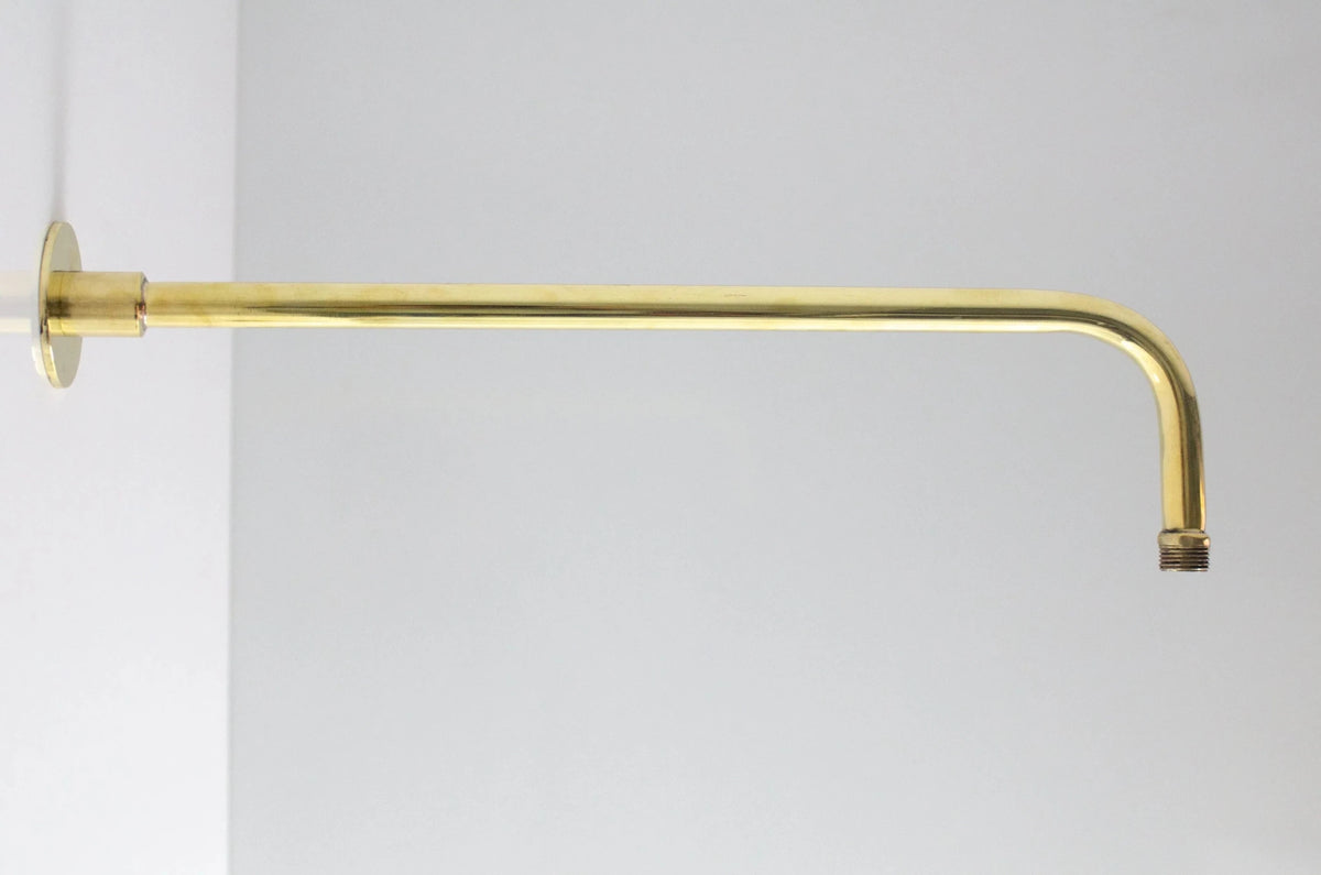Built in Solid Brass Shower 2 outlet - Concealed Brass Shower Set with Tub filler - handcrafted luxury Shower Systems for kitchen and bathroom interiors by Brooklyn Brass