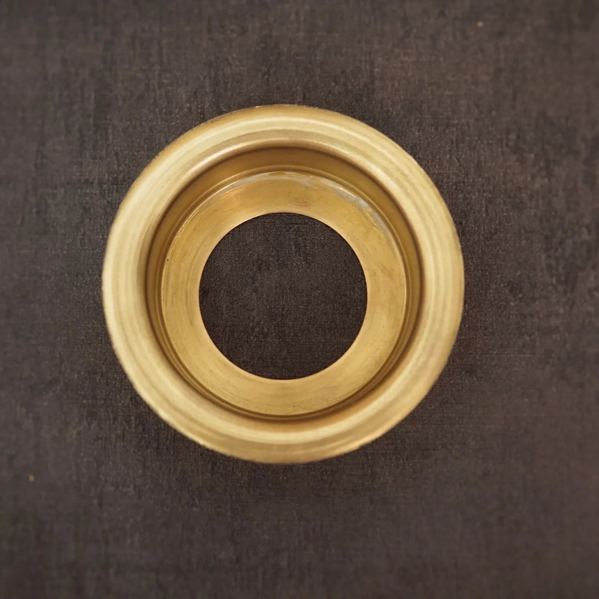 Garbage Disposal, Unlacquered Brass, Flange Kitchen Sink flange kit 3 1/2 standard sink Drain Hole - handcrafted luxury Hardware and Drains for kitchen and bathroom interiors by Brooklyn Brass