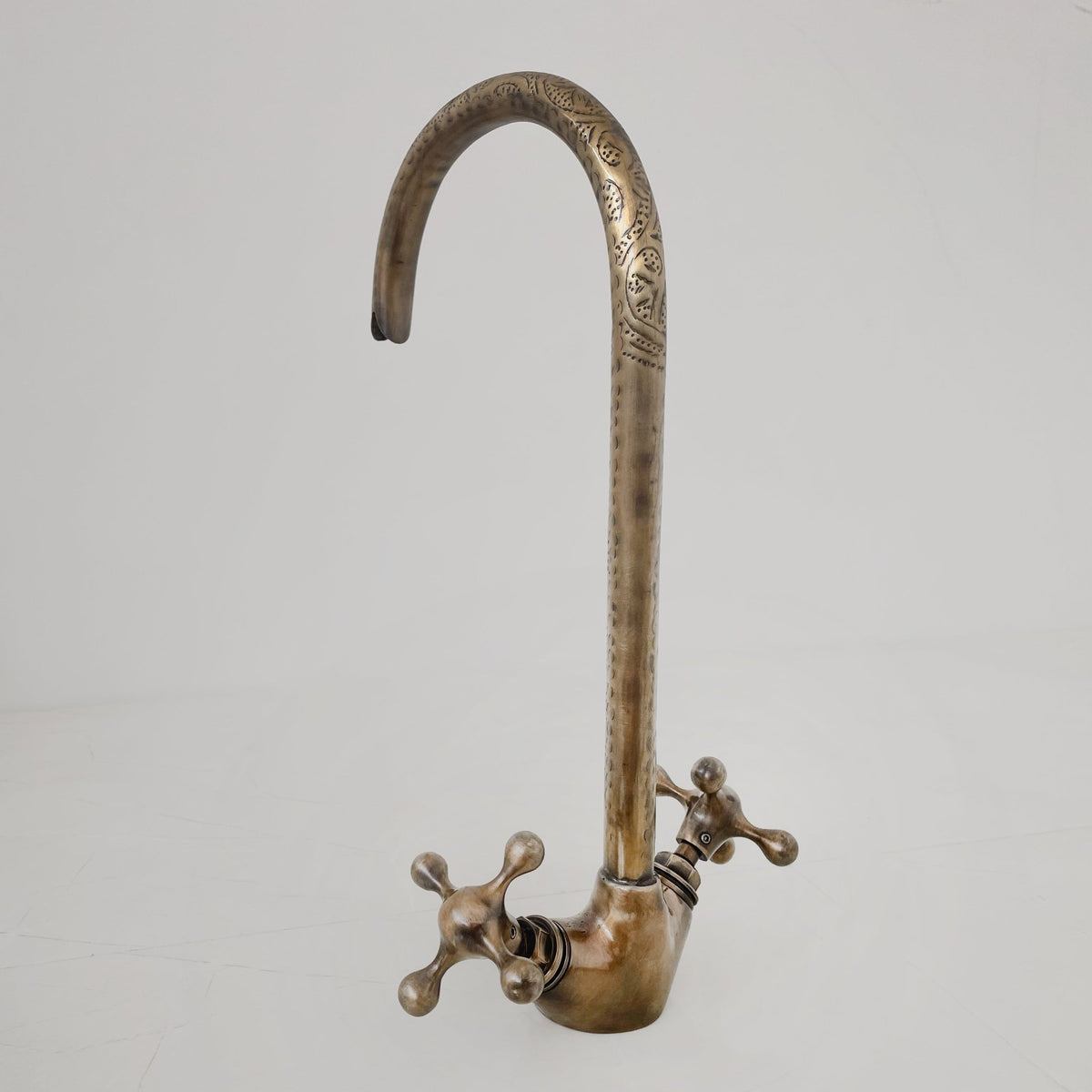 Oil Rubbed Bronze Faucet, Single Hole Brass Faucet for Bathroom - handcrafted luxury Bathroom Faucets for kitchen and bathroom interiors by Brooklyn Brass