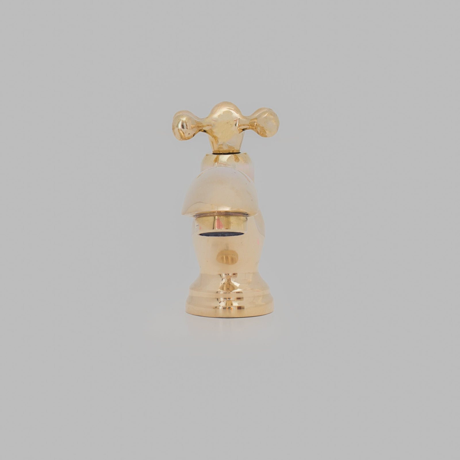 Single Hole Brass Bathroom Faucet - Brass Single Hole Bathroom Faucet - handcrafted luxury Bathroom Faucets for kitchen and bathroom interiors by Brooklyn Brass