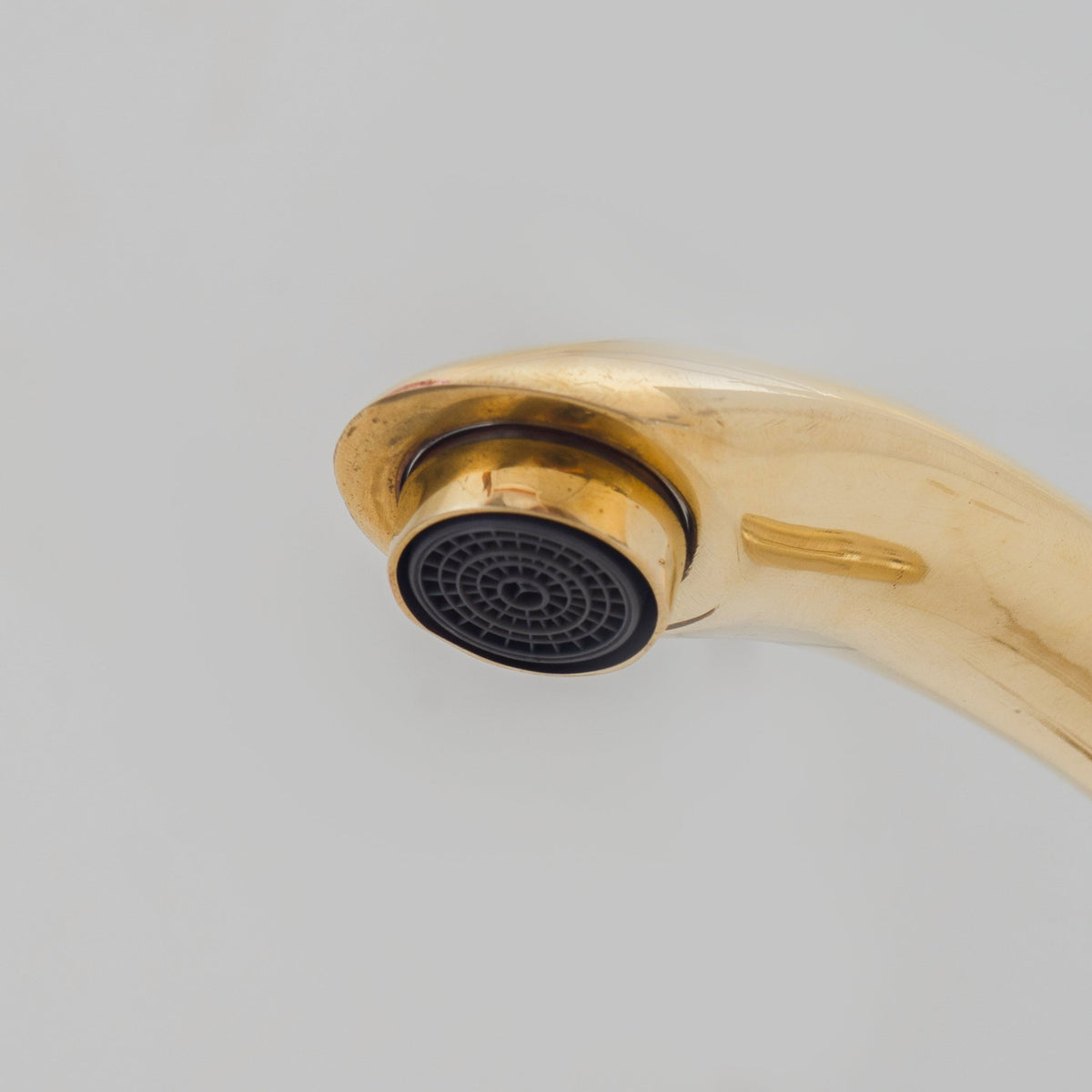 Single Hole Brass Bathroom Faucet - Brass Single Hole Bathroom Faucet - handcrafted luxury Bathroom Faucets for kitchen and bathroom interiors by Brooklyn Brass