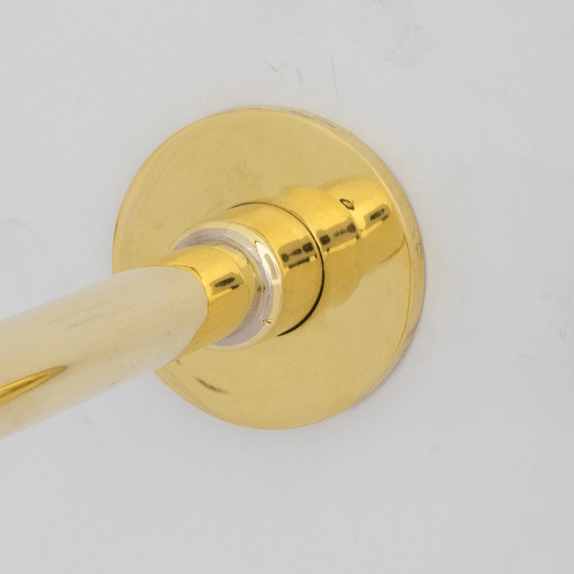 Unlacquered Brass Bathroom Faucet - Antique Brass Wall Mount Faucet - handcrafted luxury Bathroom Faucets for kitchen and bathroom interiors by Brooklyn Brass