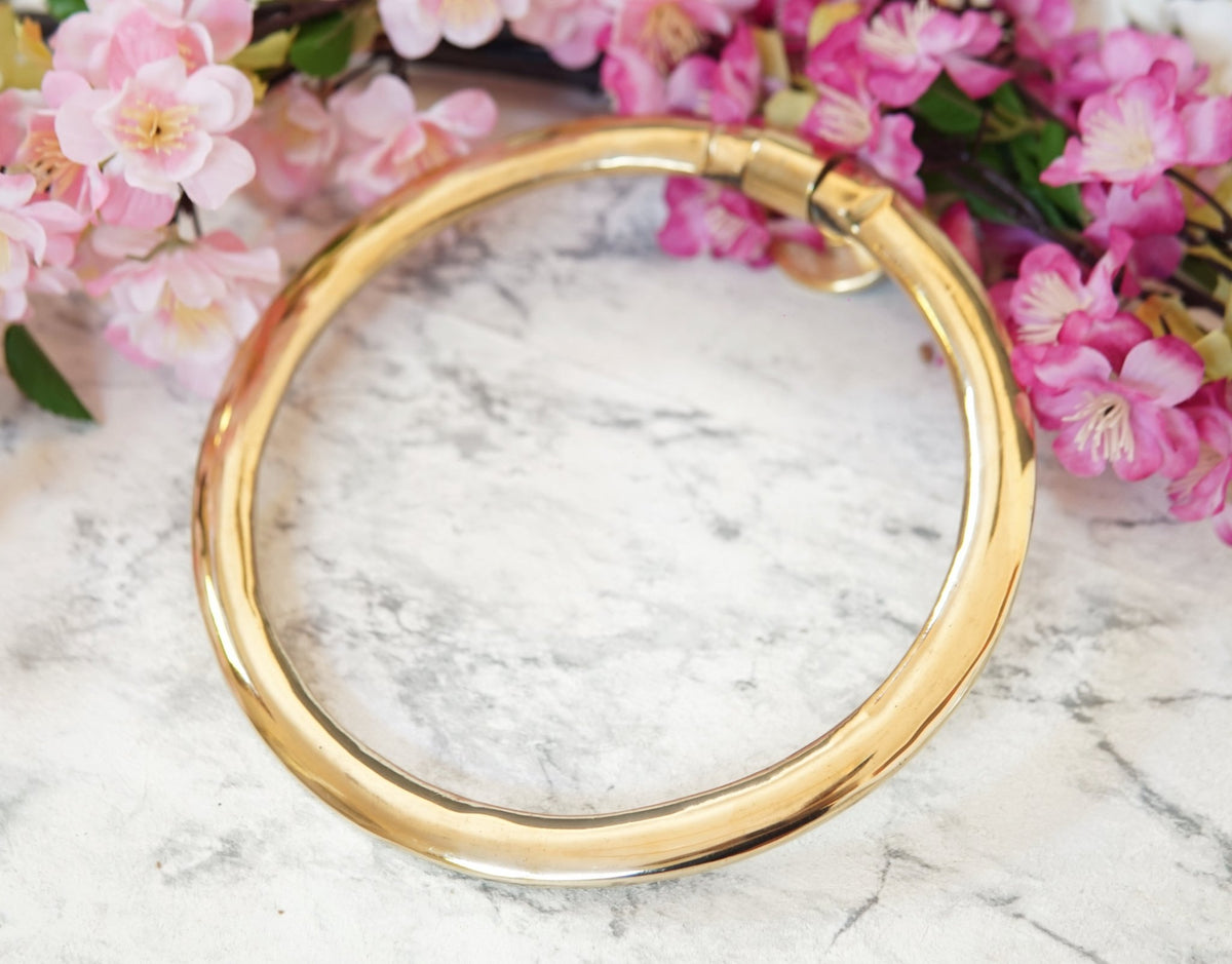 Unlacquered Brass Towel Holder - handcrafted luxury Hardware and Drains for kitchen and bathroom interiors by Brooklyn Brass