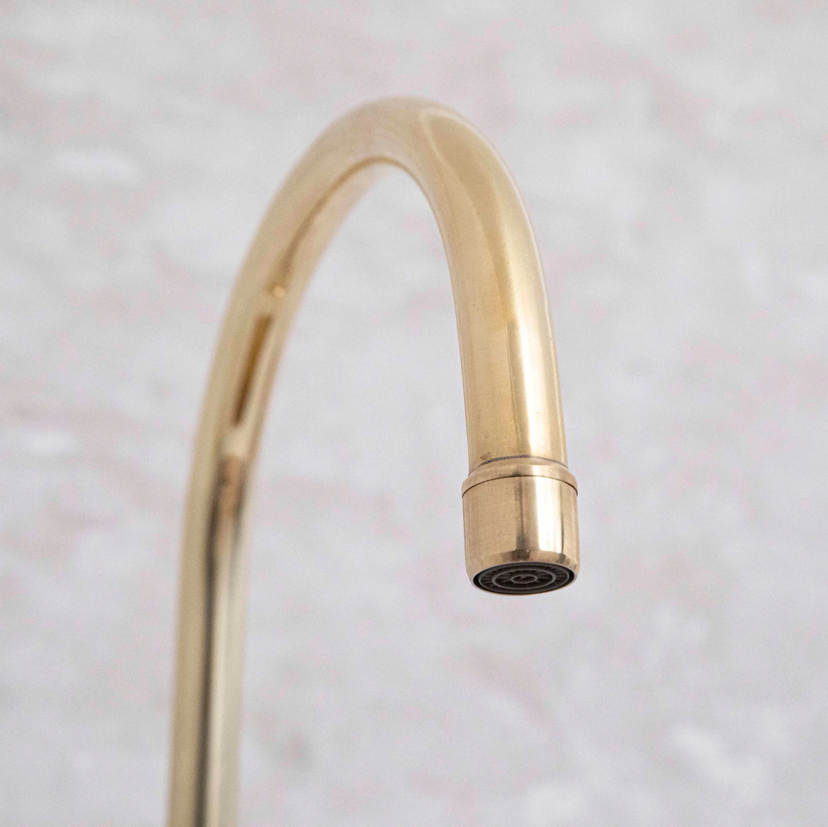 Unlacquered Solid Brass Bridge Faucet, Vintage Kitchen Sink Tap - handcrafted luxury Kitchen Faucets for kitchen and bathroom interiors by Brooklyn Brass