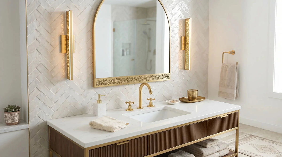 Widespread 3 Holes Solid Brass Faucet, Antique Brass Kitchen Deck Mounted Faucet - handcrafted luxury Kitchen Faucets for kitchen and bathroom interiors by Brooklyn Brass