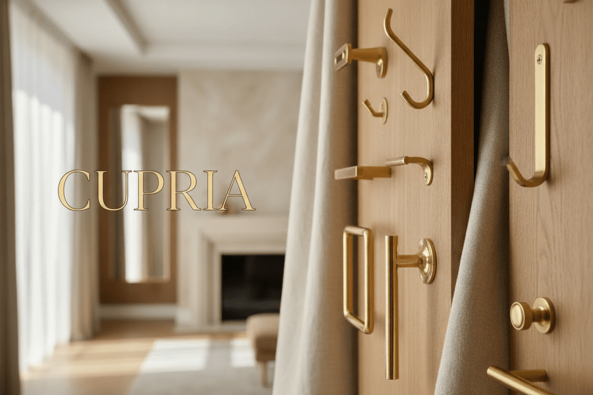 win brass - handcrafted luxury for kitchen and bathroom interiors by Brooklyn Brass